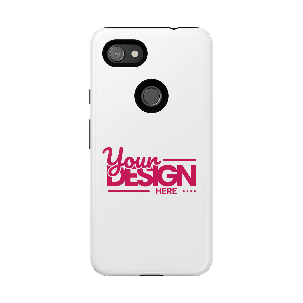 Customizable Tough Phone Case – Personalized Protective Cover with Name or Photo, Shockproof Case for Google Pixel Phone, Durable Gift Idea