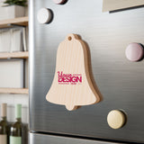 Custom Wooden Christmas Ornaments Personalized Holiday Decor Rustic by Printify