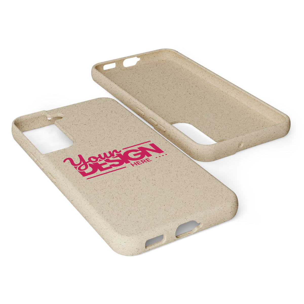 Biodegradable Phone Case – Eco-Friendly Custom Design Cover, Personalized Sustainable Protective Case for Samsung
