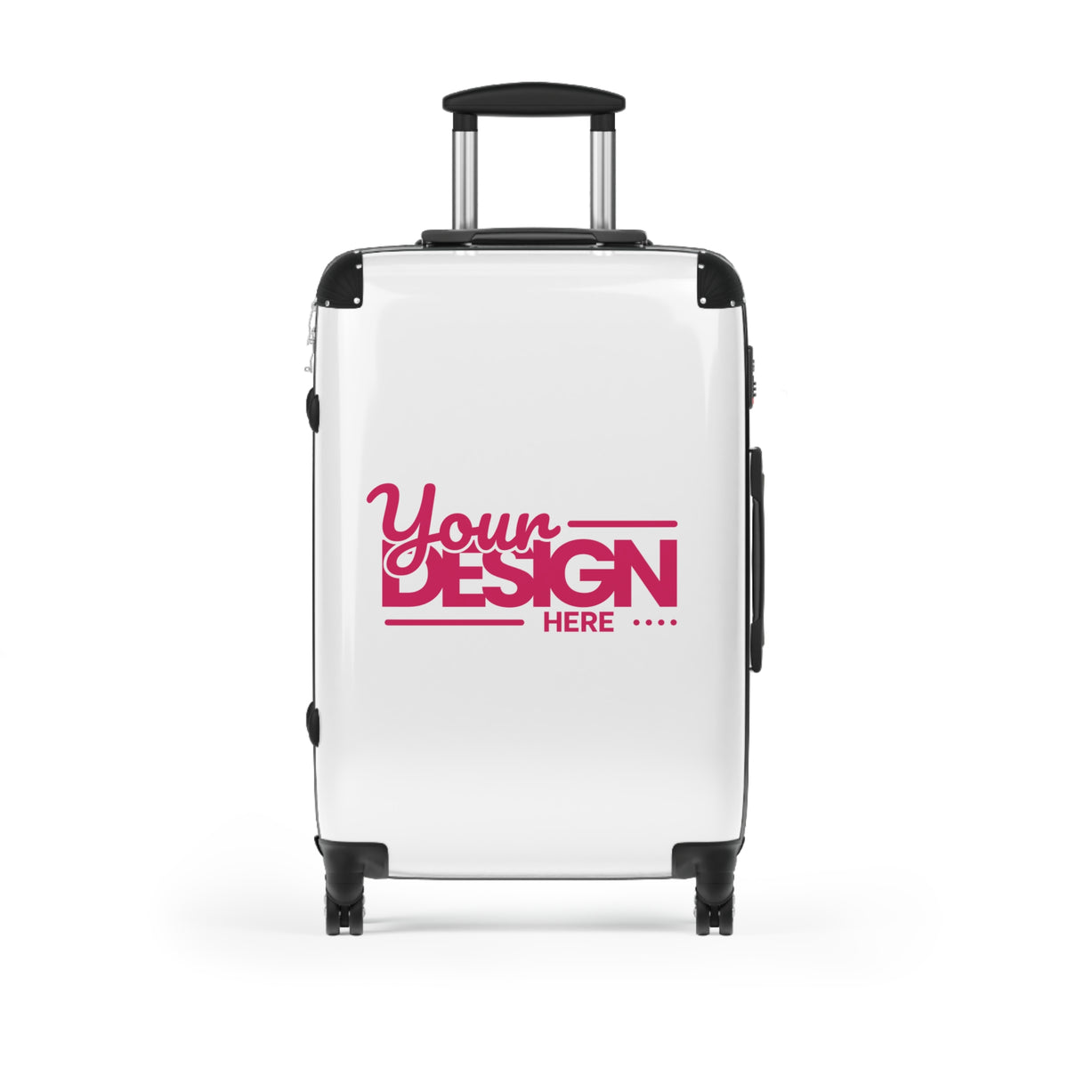 Custom Carry-On Suitcase – Personalized Travel Luggage with Your Design, Lightweight Spinner Bag for Trips & Vacations