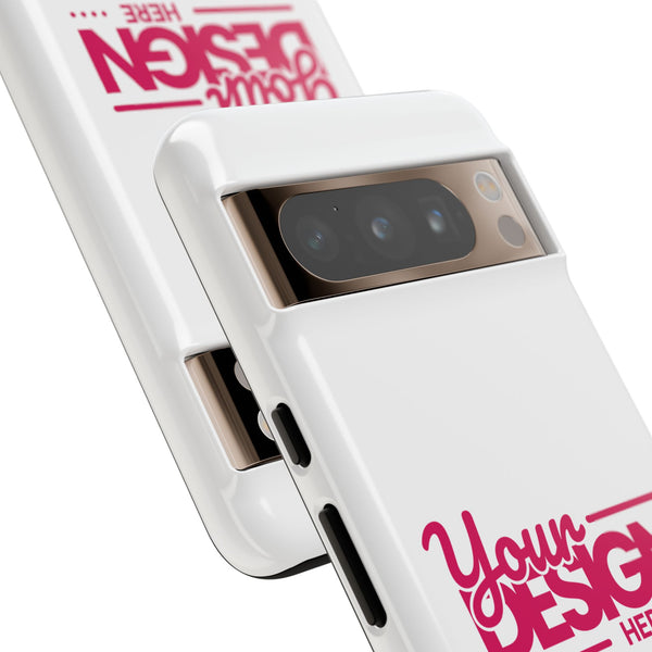 Customizable Tough Phone Case – Personalized Protective Cover with Name or Photo, Shockproof Case for Google Pixel Phone, Durable Gift Idea