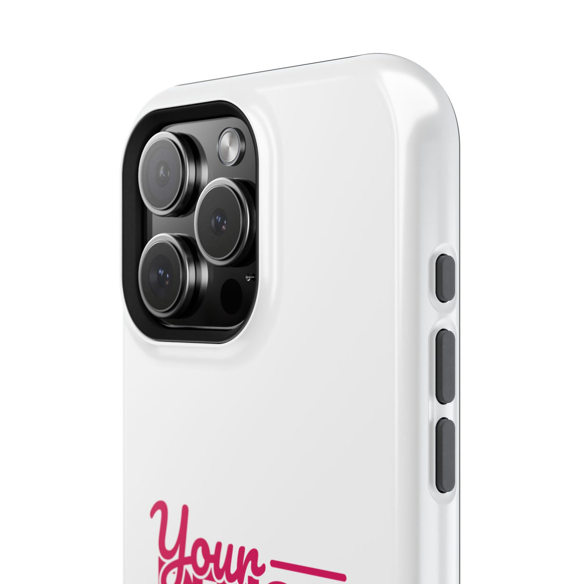 Customizable Impact-Resistant Phone Case – Personalize with Your Design, Durable Shockproof Cover for iPhone