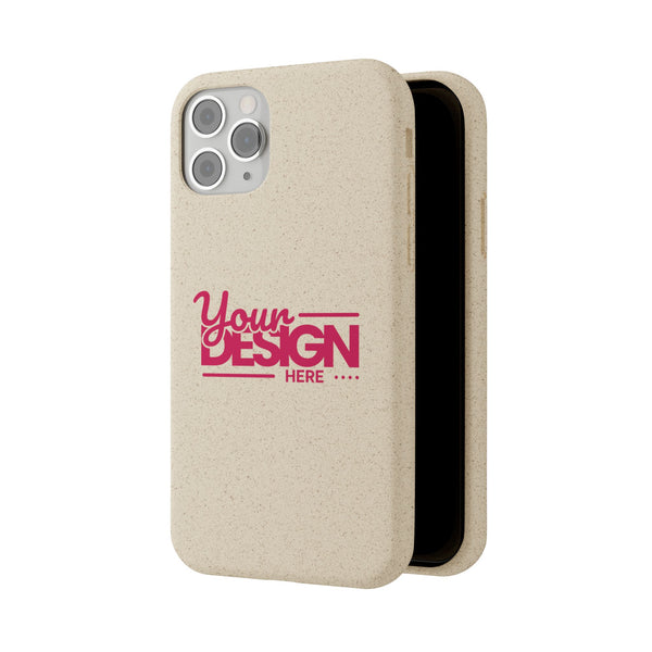 Biodegradable Phone Case – Eco-Friendly Custom Design Cover, Personalized Sustainable Protective Case for iPhone