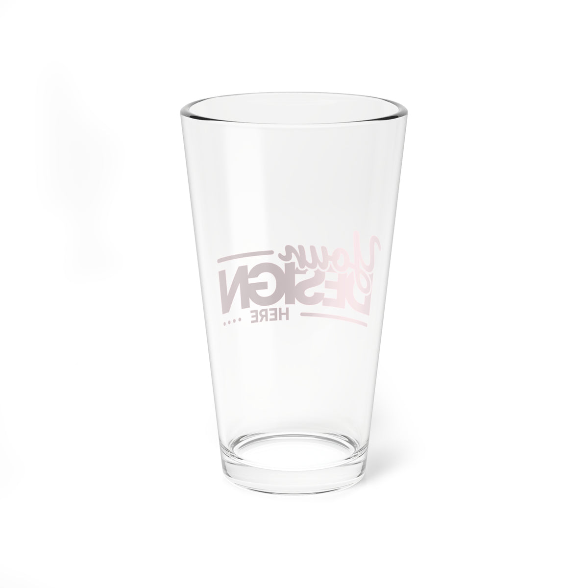 Personalized Mixing Glass - Custom Design Drinkware, Perfect Gift for Hostess, Birthday, Wedding, Home Bar Decor