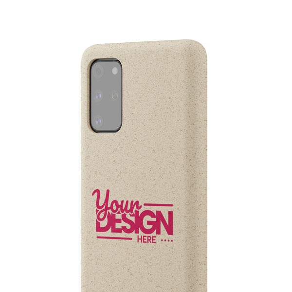 Biodegradable Phone Case – Eco-Friendly Custom Design Cover, Personalized Sustainable Protective Case for Samsung