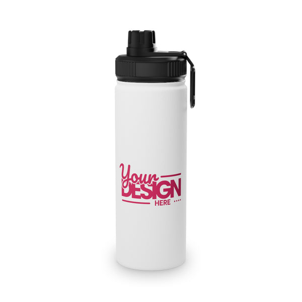 Stainless Steel Water Bottle - Durable Sports Hydration for Fitness, Gym, Outdoor Adventures, Camping, Eco-Friendly, Personalized