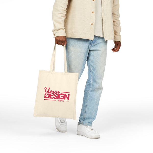 Personalized Cotton Canvas Tote Bag, Custom Shopping Tote, Gift for Her, Eco-Friendly Bag, Beach Bag, Everyday Use