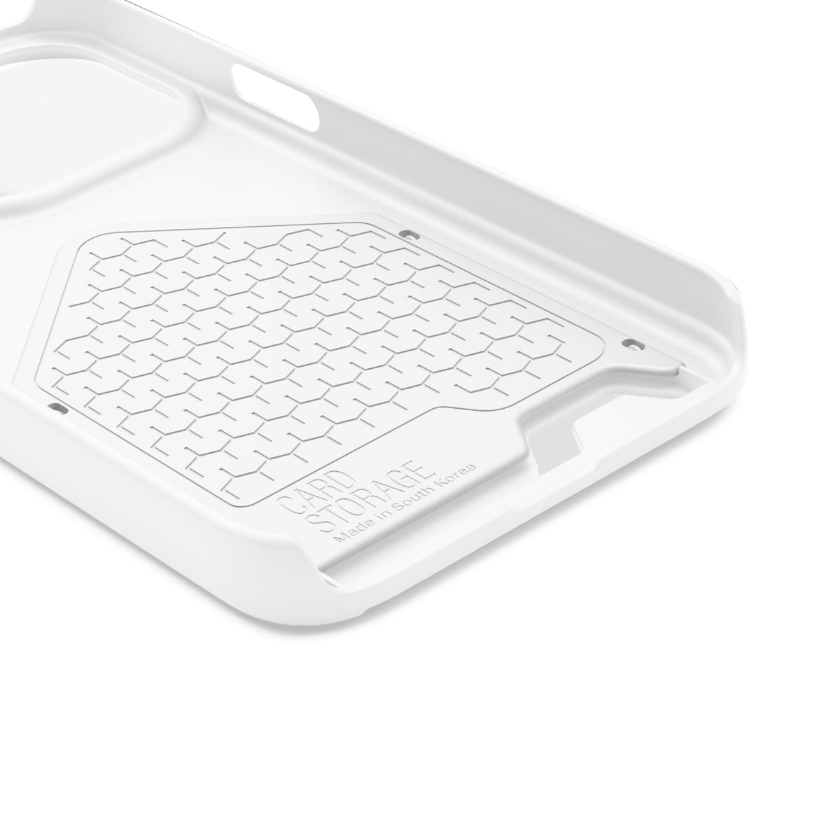 Card Holder Phone Case — Slim Protective Wallet Case with 'Your Design Here' Print