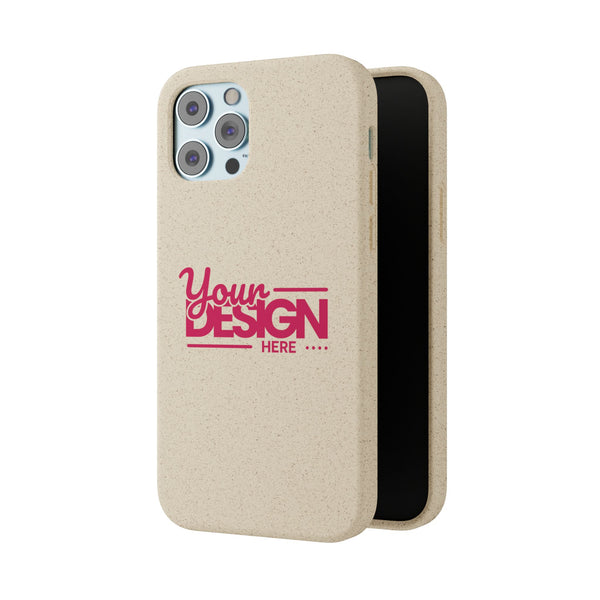 Biodegradable Phone Case – Eco-Friendly Custom Design Cover, Personalized Sustainable Protective Case for iPhone