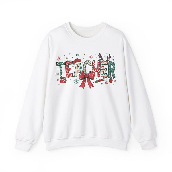 Teacher Christmas Sweatshirt – Funny Holiday Sweatshirt for Teachers