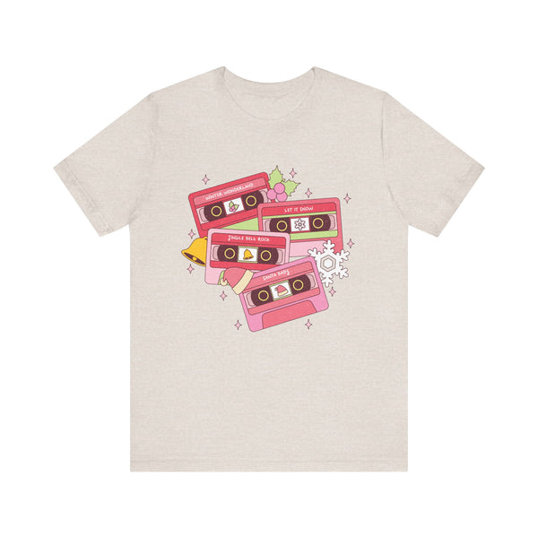 Retro Christmas T-Shirt - 'Winter Wonderland' VHS Graphic Shirt - Holiday Nostalgia Graphic Shirt