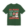 All Hearts Come Home for Christmas Graphic Tee - Christmas Tree, Hot Cocoa, and Snowman