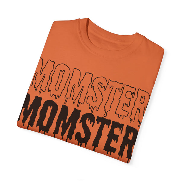 Momster Halloween T-Shirt - Funny Halloween Graphic Tee for Moms - Spooky Cute Mom Costume Shirt