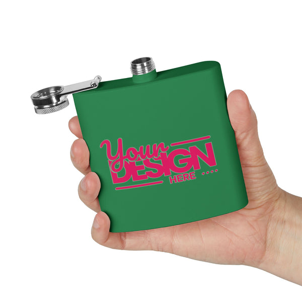 Customizable Stainless Steel Flask, Perfect for Gifts, Personalized Drinking Accessory for Gatherings, Elegant Flask for Celebrations, [...]