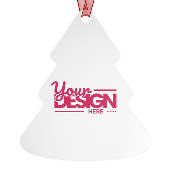 Personalized Christmas Ornaments, Custom Metal Tree Ornaments, Holiday Decorations, Unique Gift for Family, Personalized Gifts