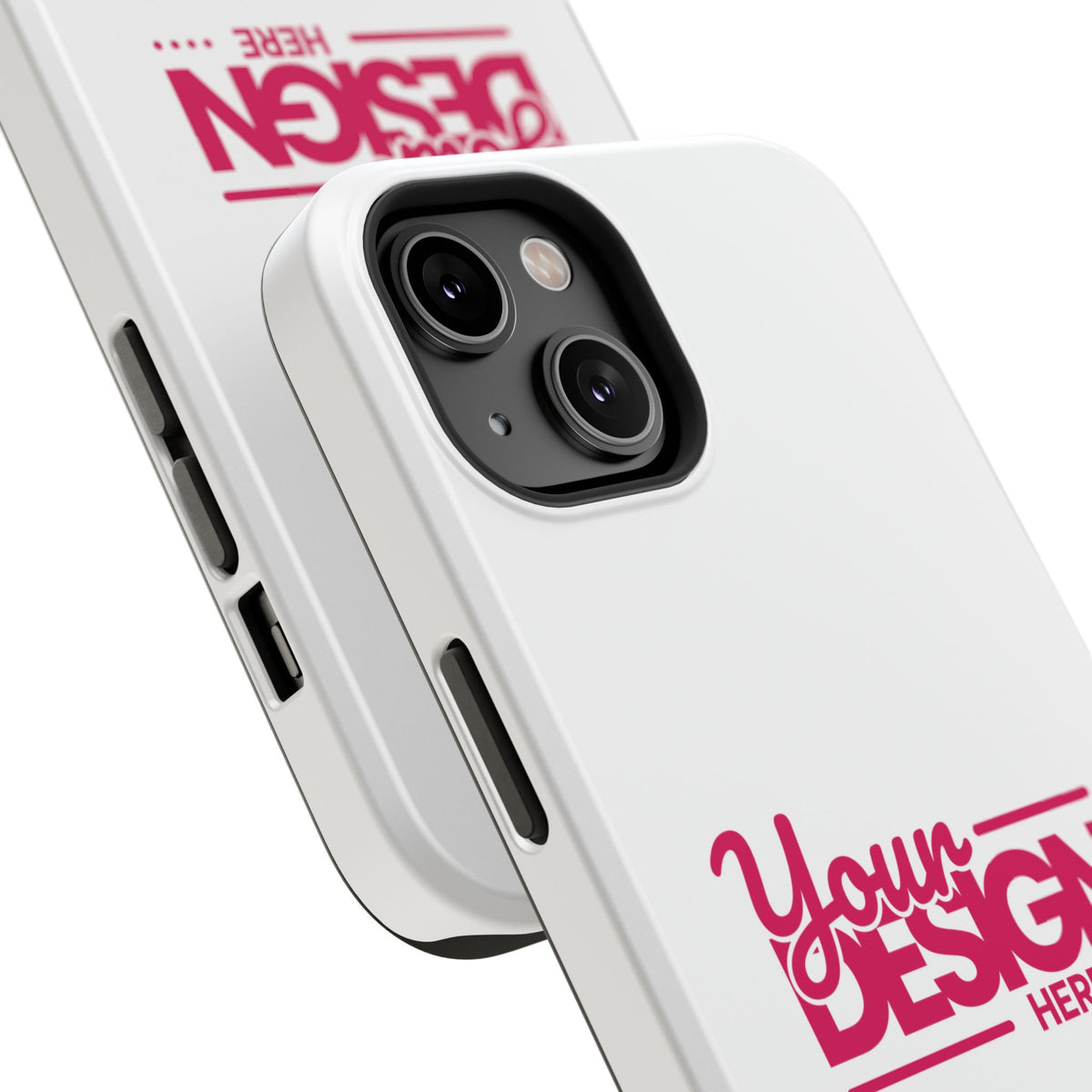 Customizable Impact-Resistant Phone Case – Personalize with Your Design, Durable Shockproof Cover for iPhone