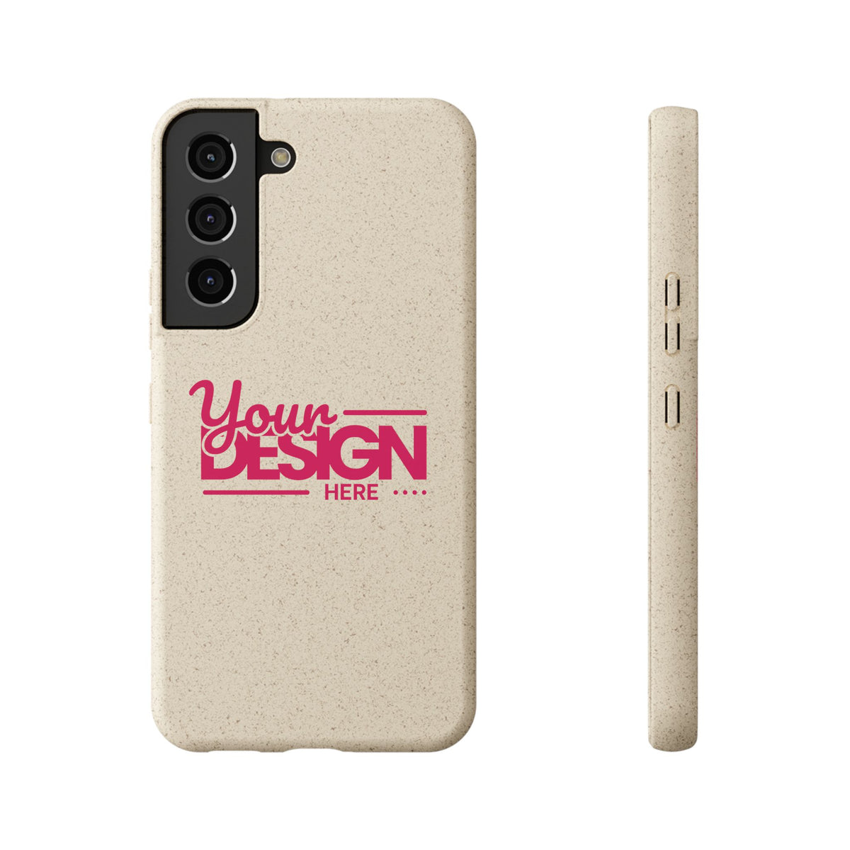 Biodegradable Phone Case – Eco-Friendly Custom Design Cover, Personalized Sustainable Protective Case for Samsung