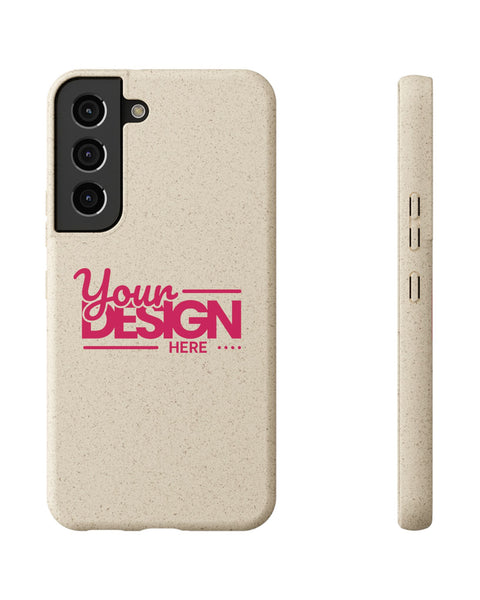 Biodegradable Phone Case Eco Friendly Custom Design For Samsung