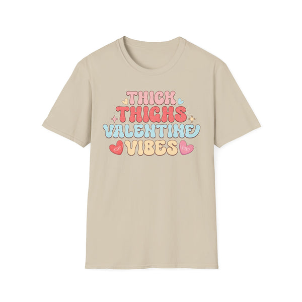 Valentine Vibes  Valentine T-Shirt - Love Shirt - Heart Graphic Valentine's Tee