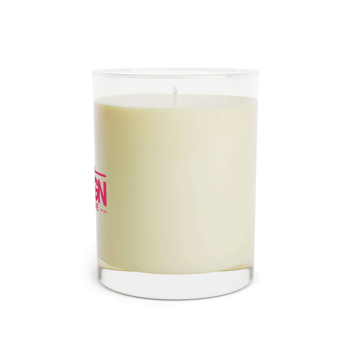 Aromatherapy Glass Candle - 11oz | Customizable Decor | Gifts for Home | Relaxation, Self-Care, Weddings, Birthdays, Holidays