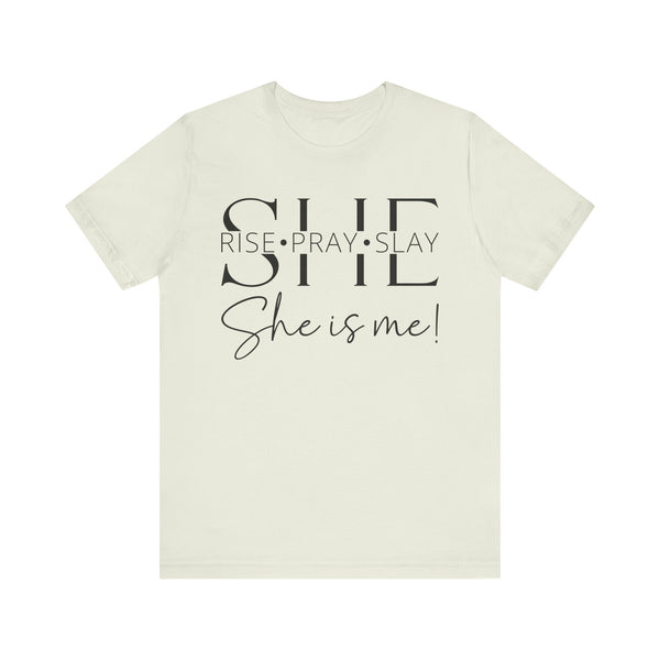 She Is Strong, Fierce, Brave - Motivational Women's Tee