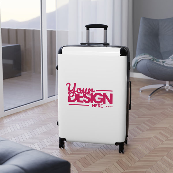 Custom Carry-On Suitcase – Personalized Travel Luggage with Your Design, Lightweight Spinner Bag for Trips & Vacations