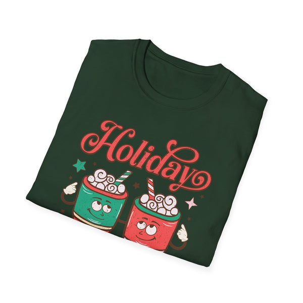 Holiday Vibes – Sweet Cocoa and Christmas Cheer T-Shirt