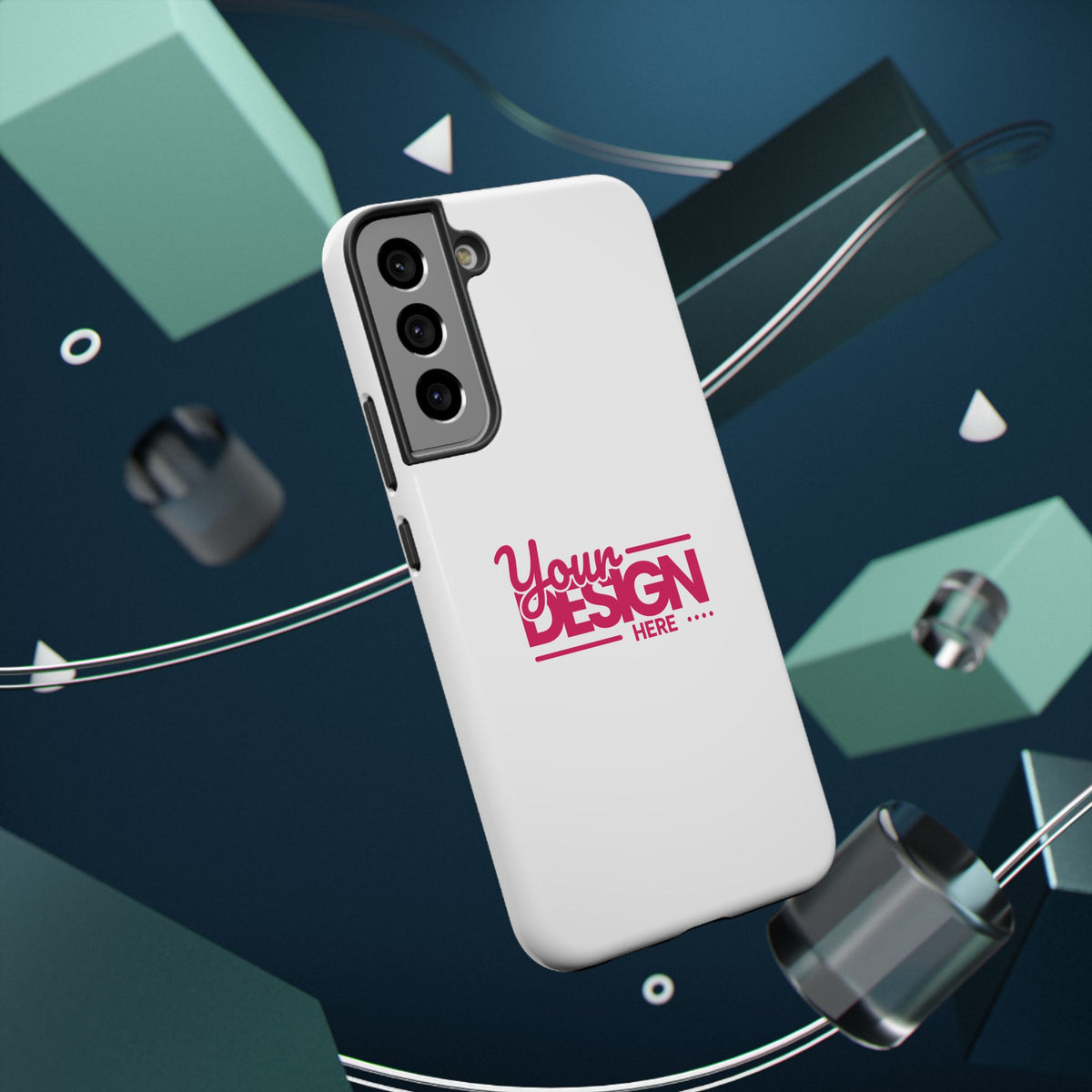 Customizable Impact-Resistant Phone Case – Personalize with Your Design, Durable Shockproof Cover for Samsung