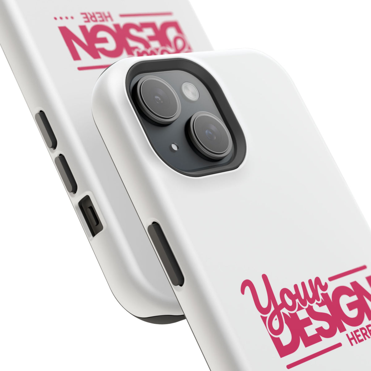 Customizable Impact-Resistant Phone Case – Personalize with Your Design, Durable Shockproof Cover for iPhone