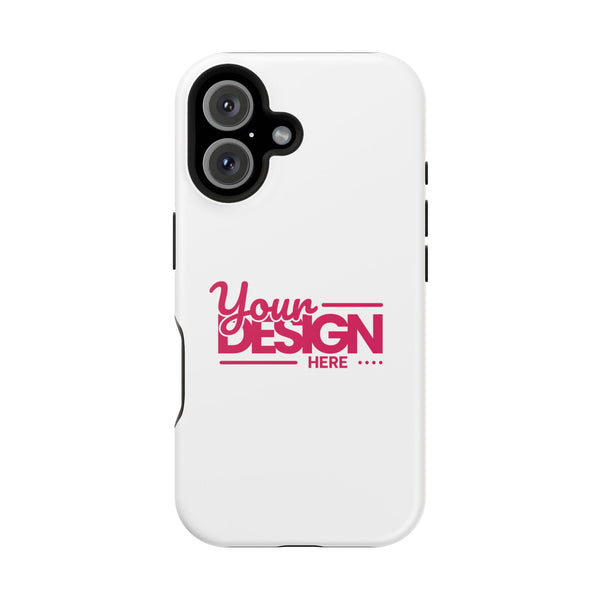 Customizable Impact-Resistant Phone Case – Personalize with Your Design, Durable Shockproof Cover for iPhone