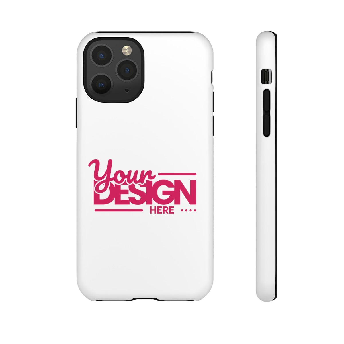 Customizable Tough Phone Case – Personalized Protective Cover with Name or Photo, Shockproof Case for iPhone & Samsung, Durable Gift Idea