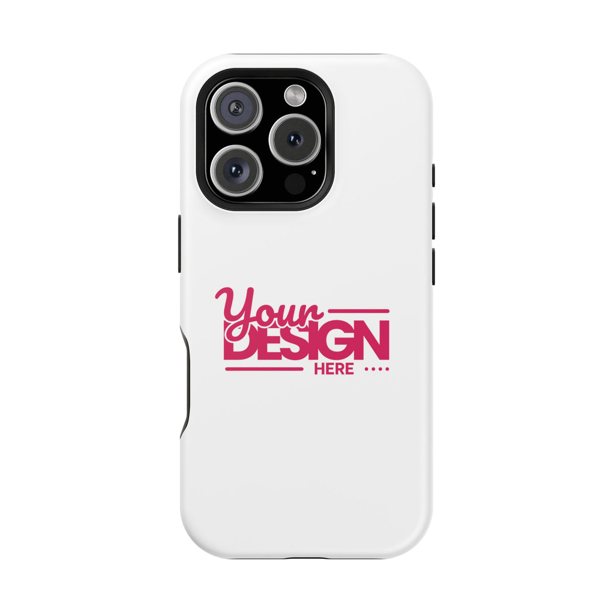 Customizable Impact-Resistant Phone Case – Personalize with Your Design, Durable Shockproof Cover for iPhone