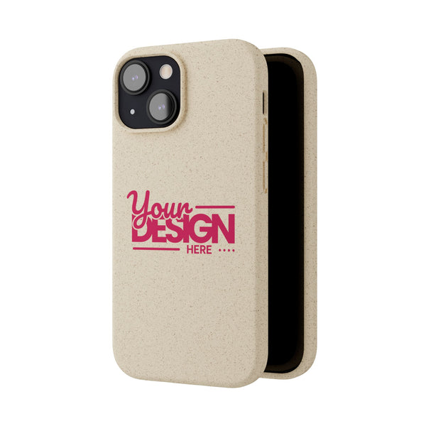 Biodegradable Phone Case – Eco-Friendly Custom Design Cover, Personalized Sustainable Protective Case for iPhone