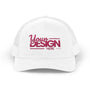 Sparkle Mesh Trucker Cap – Custom ‘Your Design Here’ Embroidered Snapback, Personalized Glitter Hat for Women & Events