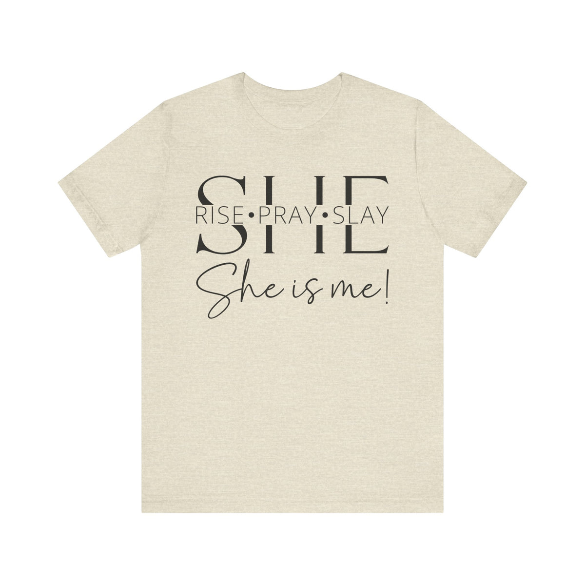 She Is Strong, Fierce, Brave - Motivational Women's Tee