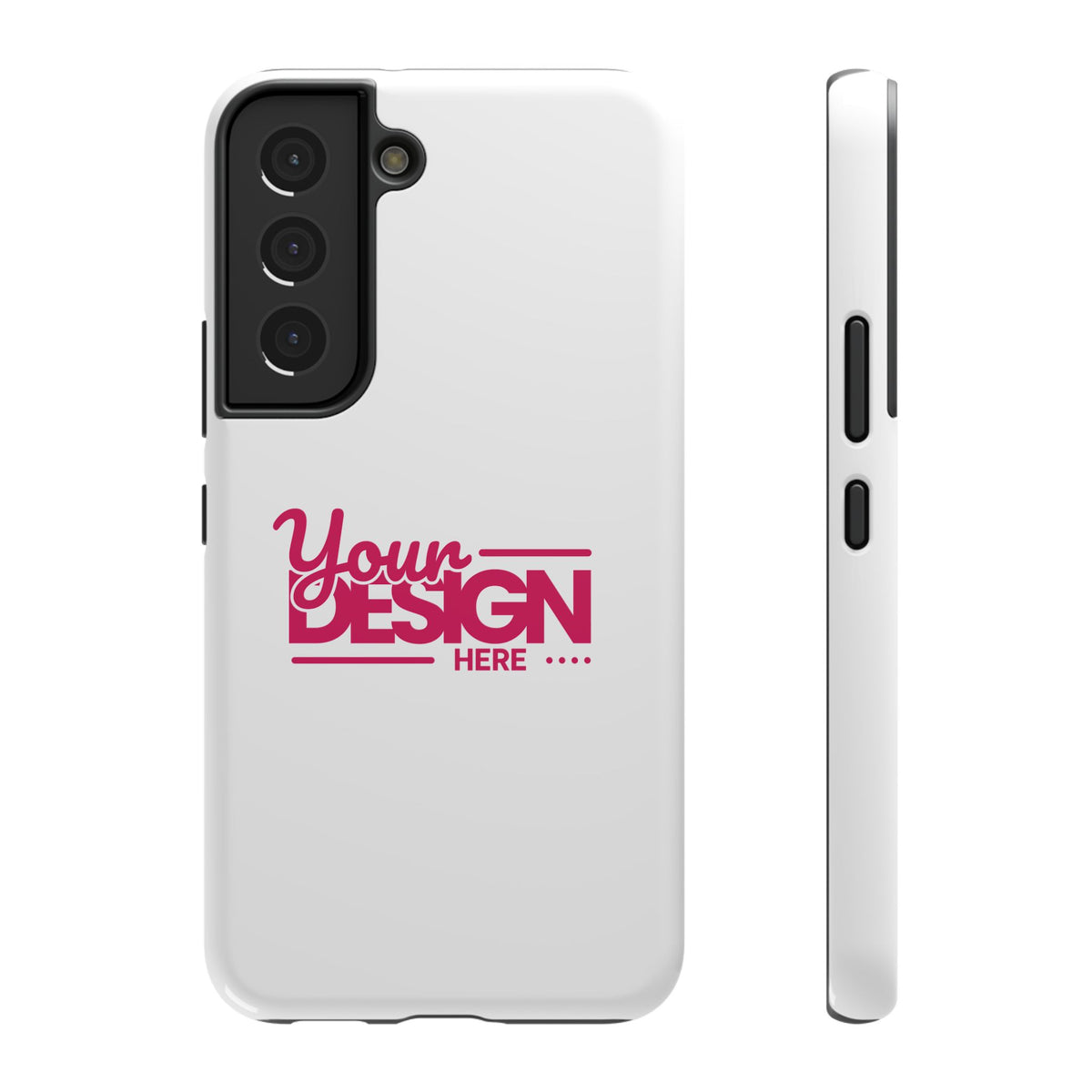 Customizable Impact-Resistant Phone Case – Personalize with Your Design, Durable Shockproof Cover for Samsung