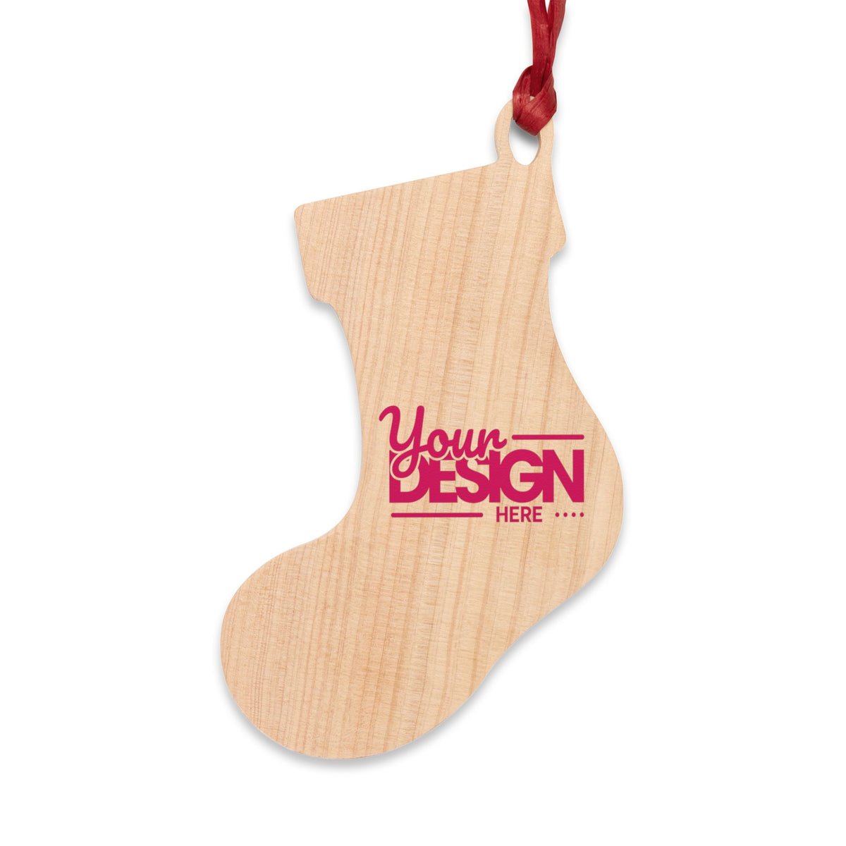 Personalized Wooden Ornaments, Custom Stocking Decor, Holiday Tree Decoration, Unique Gift Idea, Christmas Ornament
