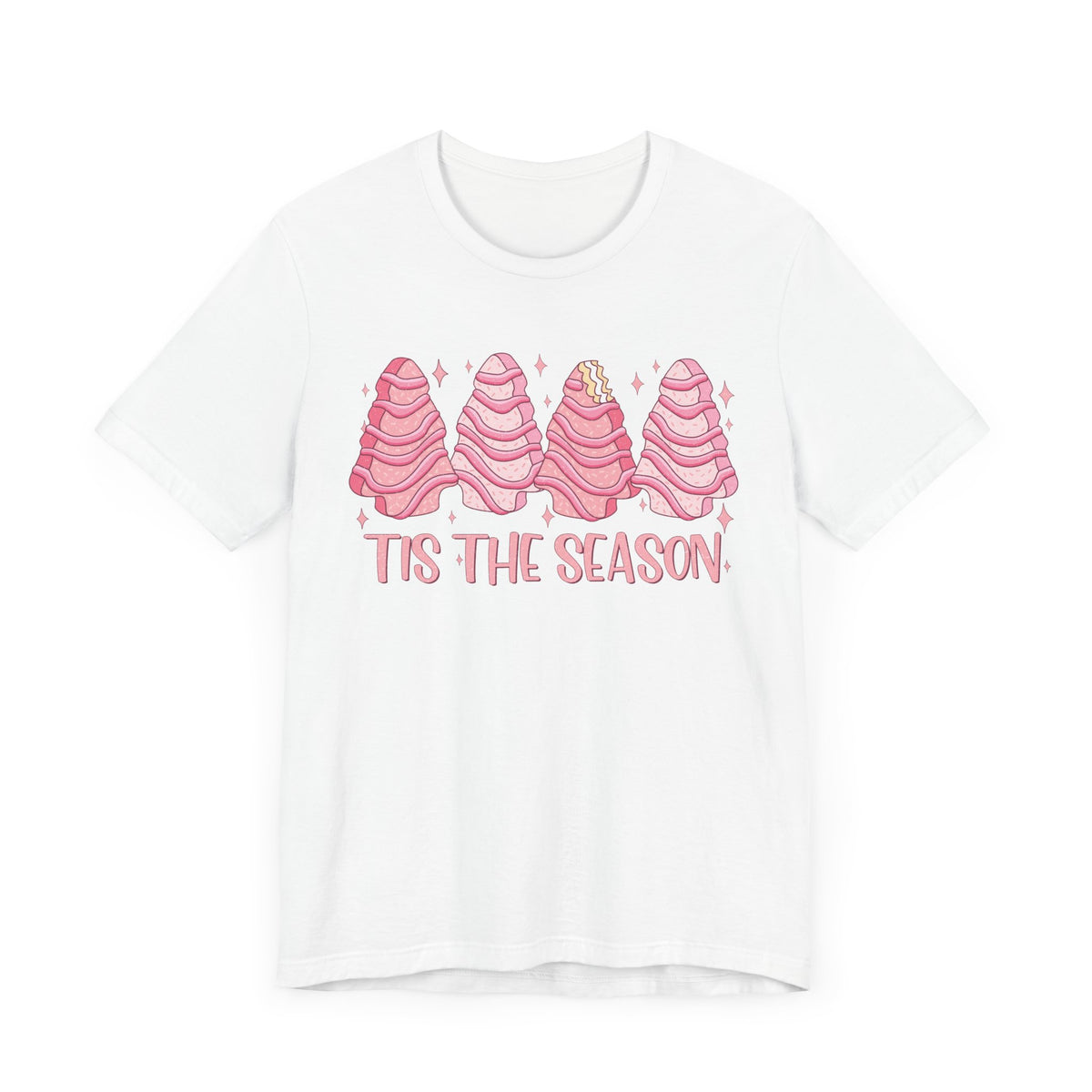 Tis the Season T-Shirt - Whimsical Christmas Tree Graphic Shirt - Holiday Spirit