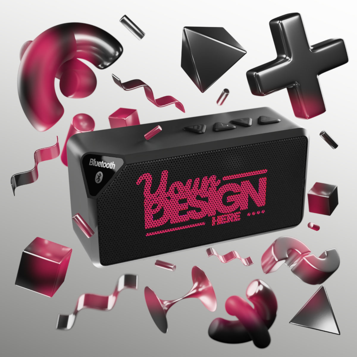 Stylish Bluetooth Speaker for Music Lovers, Portable Sound System, Perfect for Parties, Home Decor, Gifts for Gamers