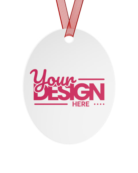 Customizable Metal Holiday Ornaments For Trees And Personalized Gifts