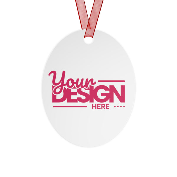 Customizable Metal Ornaments for Holidays, Personalized Gifts, Tree Decorations, Keepsakes, and Special Occasions