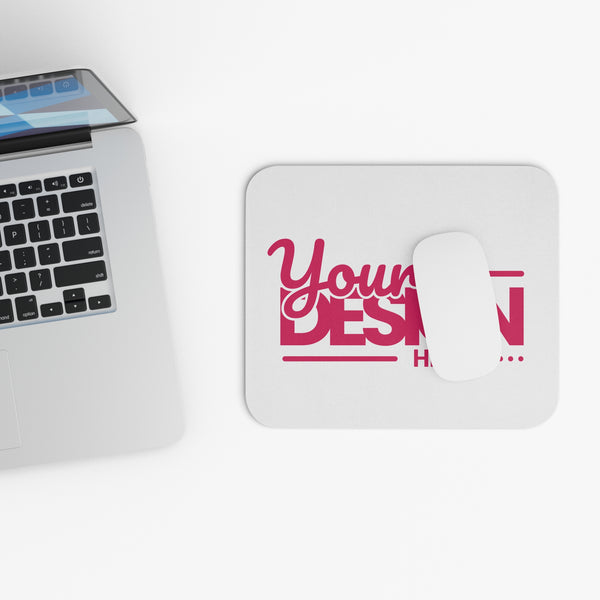 Custom Mouse Pad – Personalized Thin Desk Mat with Full-Front Print, Smooth Surface & Non-Slip Rubber Base for Office or Home Use
