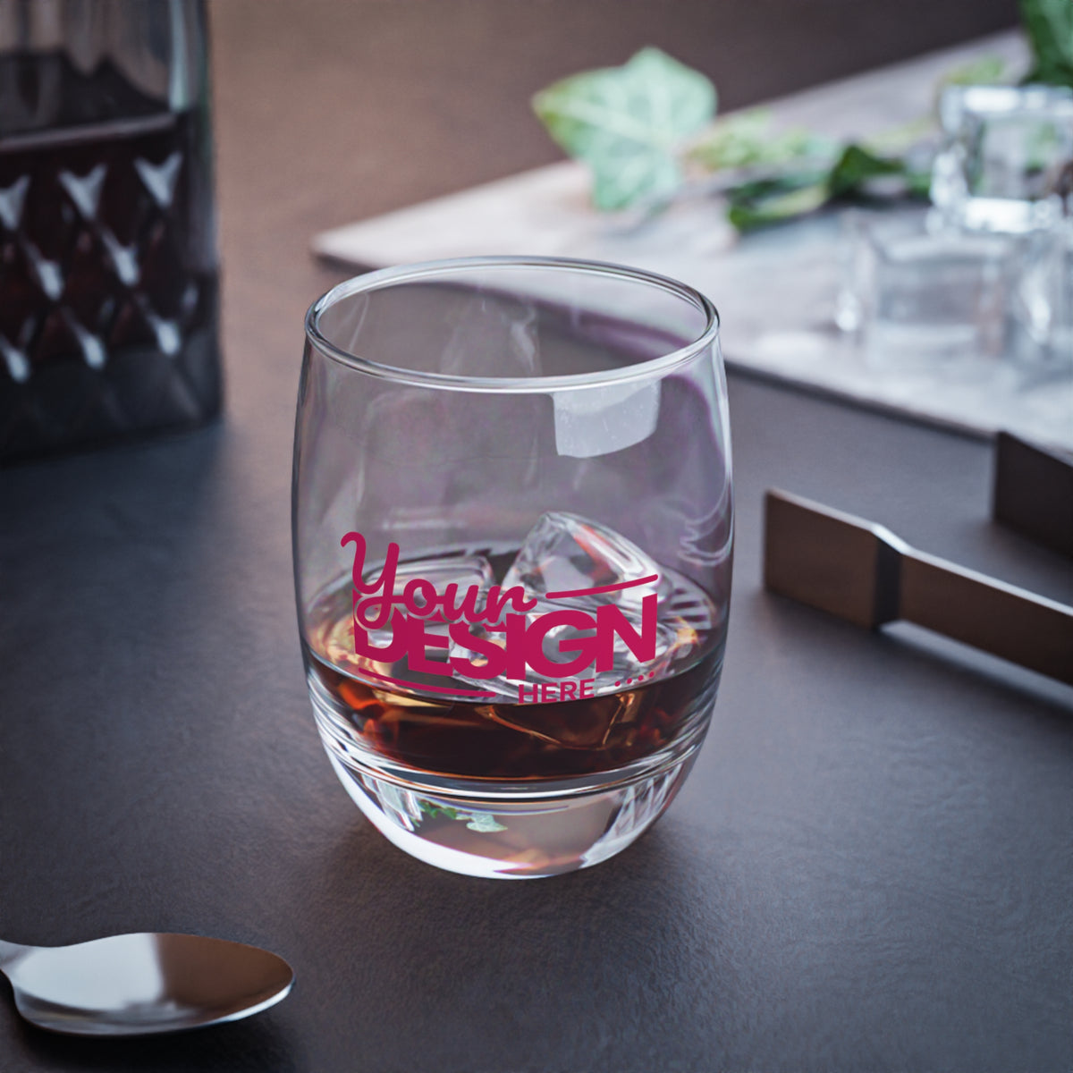 Personalized Whiskey Glass, Custom Rocks Glass, Engraved Barware, Gift for Him, Unique Celebration Drinkware