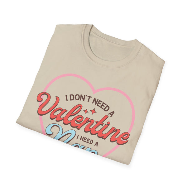 Nap Quote Valentine T-Shirt - Love Shirt - Heart Graphic Valentine's Tee