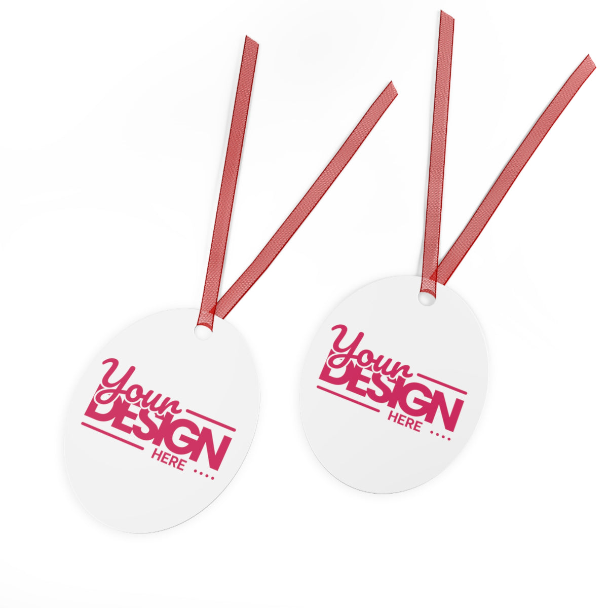 Customizable Metal Ornaments for Holidays, Personalized Gifts, Tree Decorations, Keepsakes, and Special Occasions