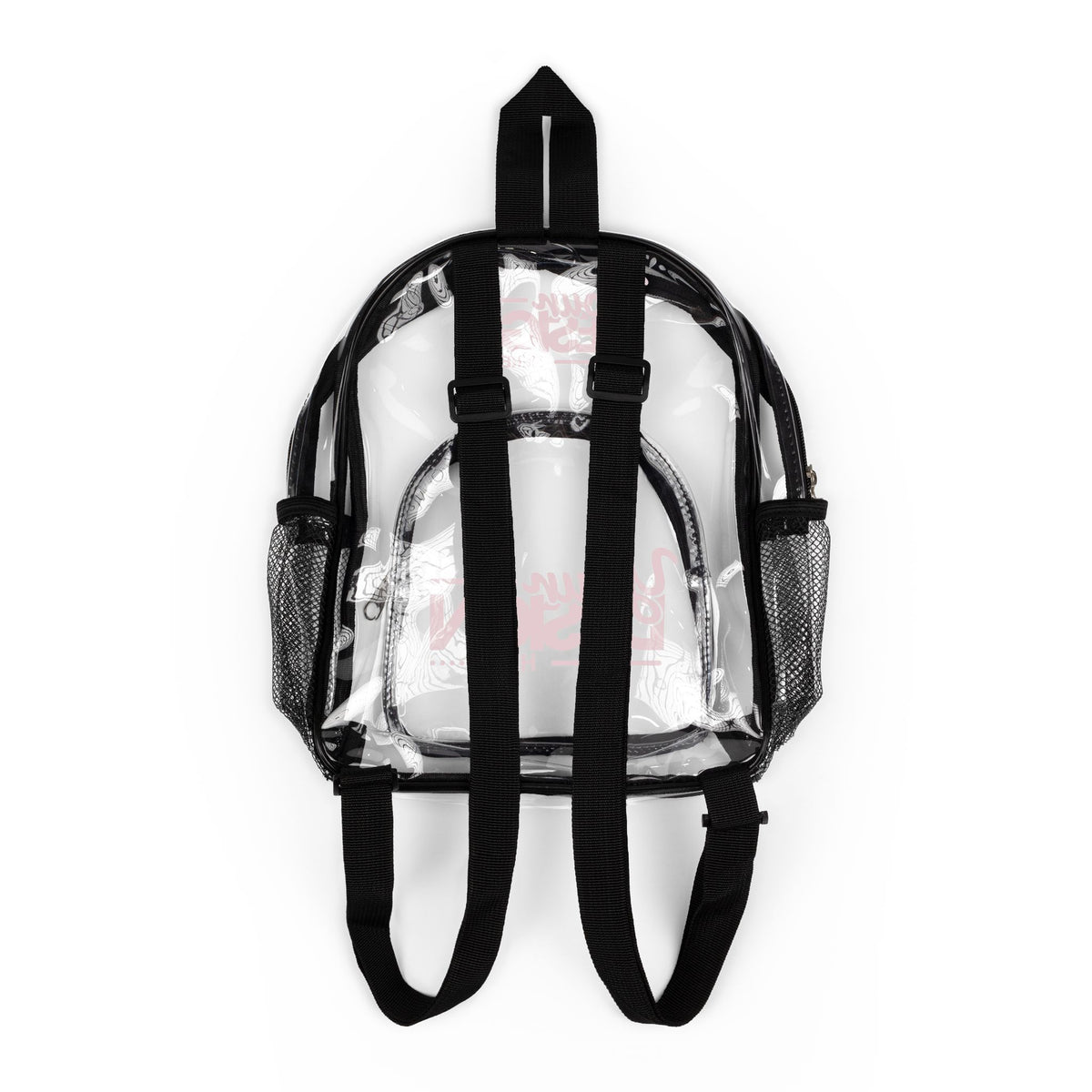 Clear Stadium Backpack – Transparent Security Bag for School, Events & Travel, Durable See-Through Customizable Bookbag
