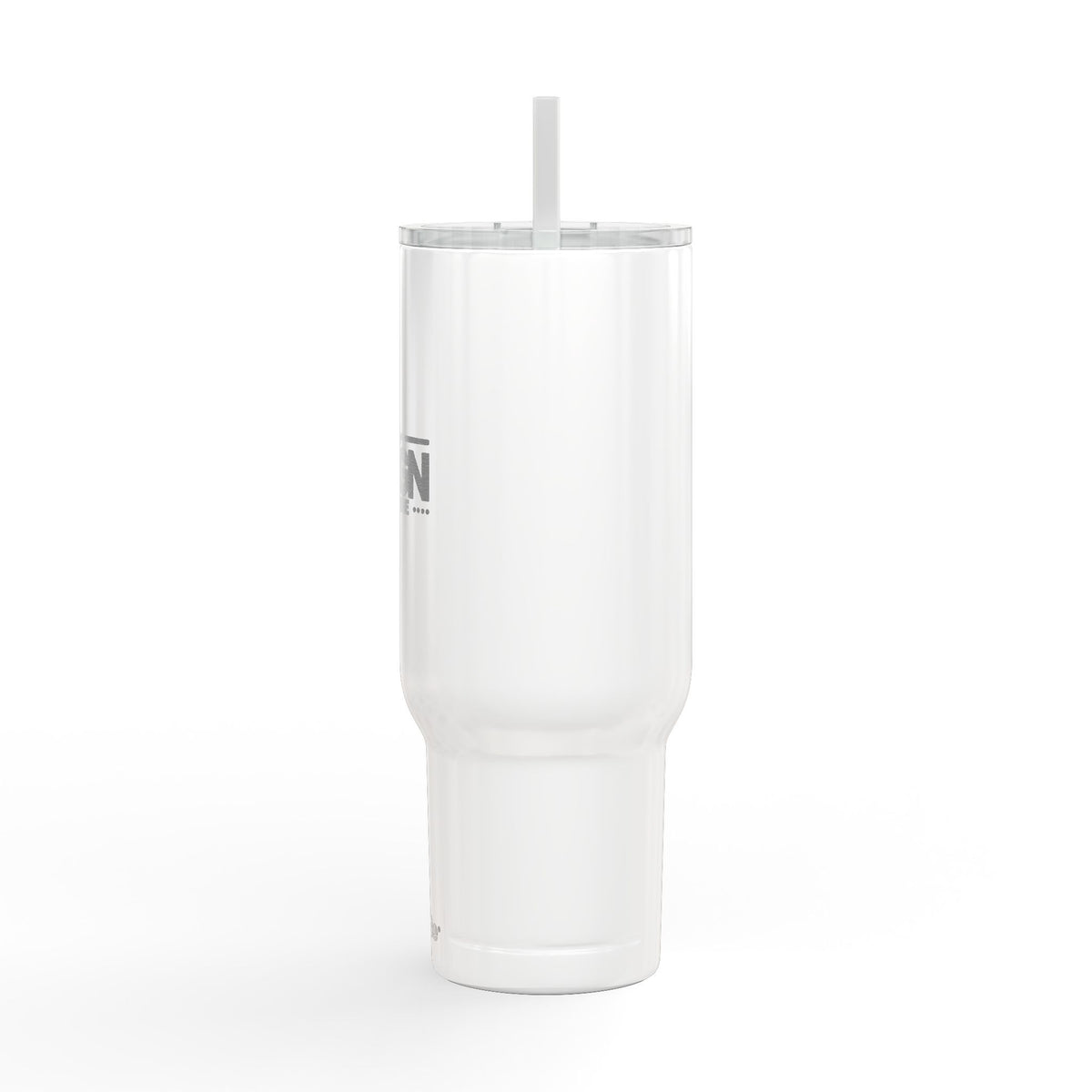 40 Oz Engraved Insulated Tumbler With Lid And Handle Custom Travel Mug by Printify