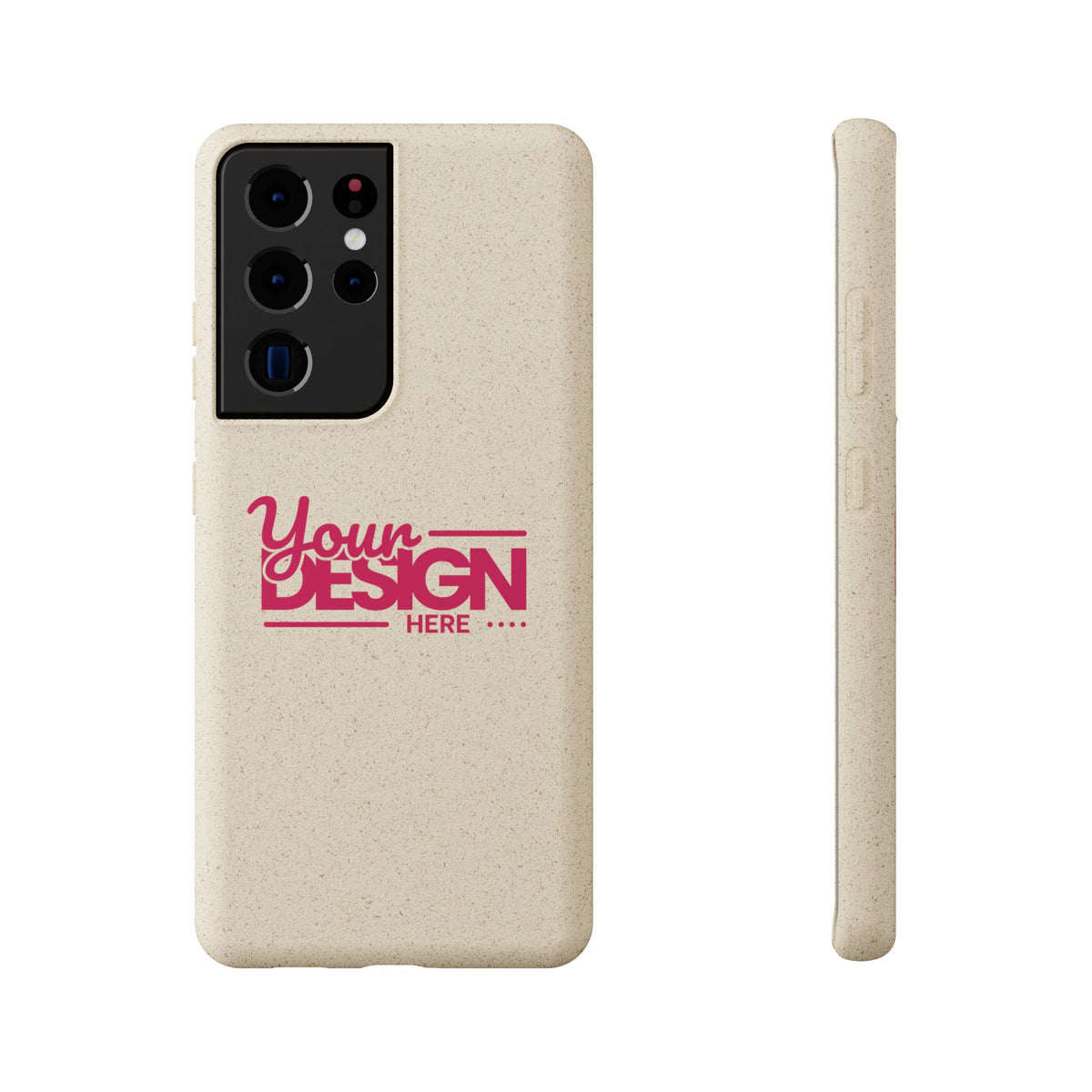 Biodegradable Phone Case – Eco-Friendly Custom Design Cover, Personalized Sustainable Protective Case for Samsung