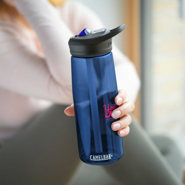 Personalized CamelBak Eddy® Water Bottle - Customizable Drinkware for Fitness, Outdoors, Yoga, Gift Ideas, Eco-Friendly Hydration