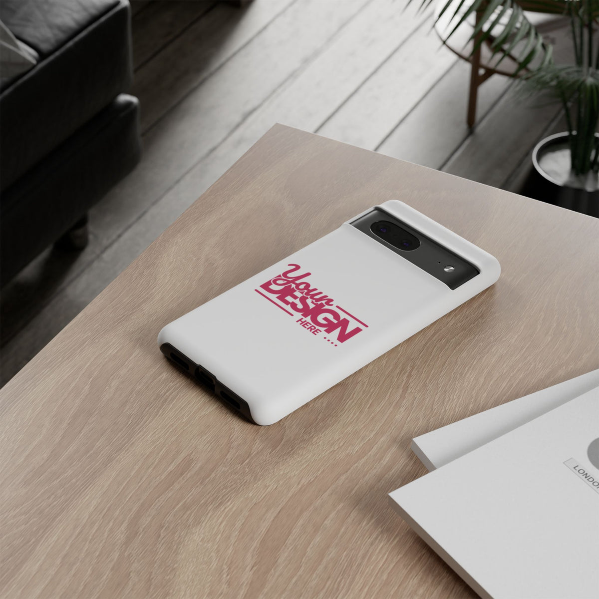 Customizable Tough Phone Case – Personalized Protective Cover with Name or Photo, Shockproof Case for Google Pixel Phone, Durable Gift Idea